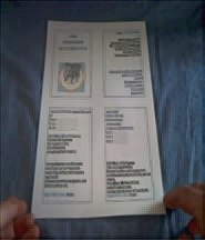 Prayer booklet.