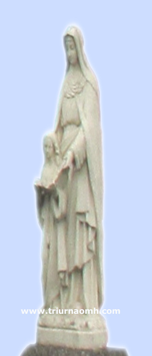 St Anne's statue Shankill 