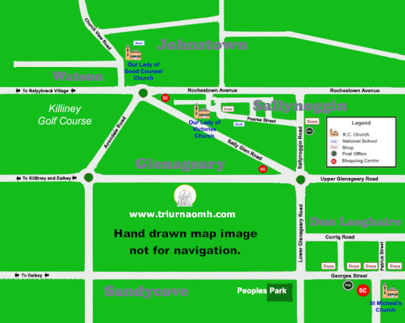 Map of Johnstown.