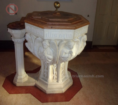 Baptismal Font St John the Baptist church