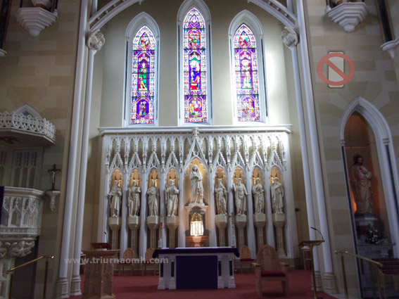 Blackrock church Altar St John the Baptist