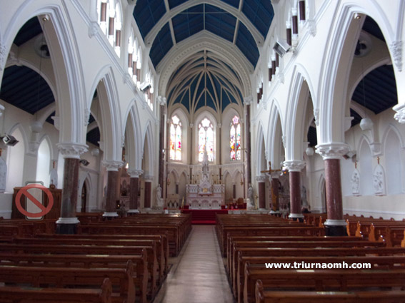 Monkstown, St Patricks church central nave